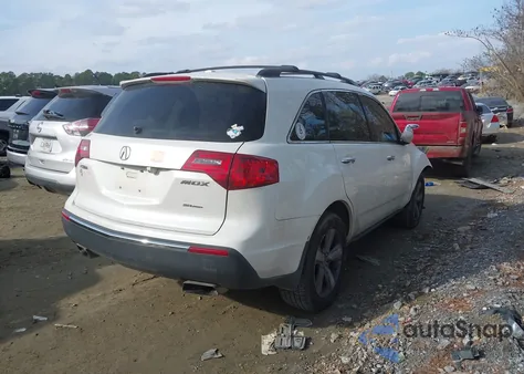 2011 Acura Mdx Technology Package из США, поврежденный, VIN 2HNYD2H63BH535814